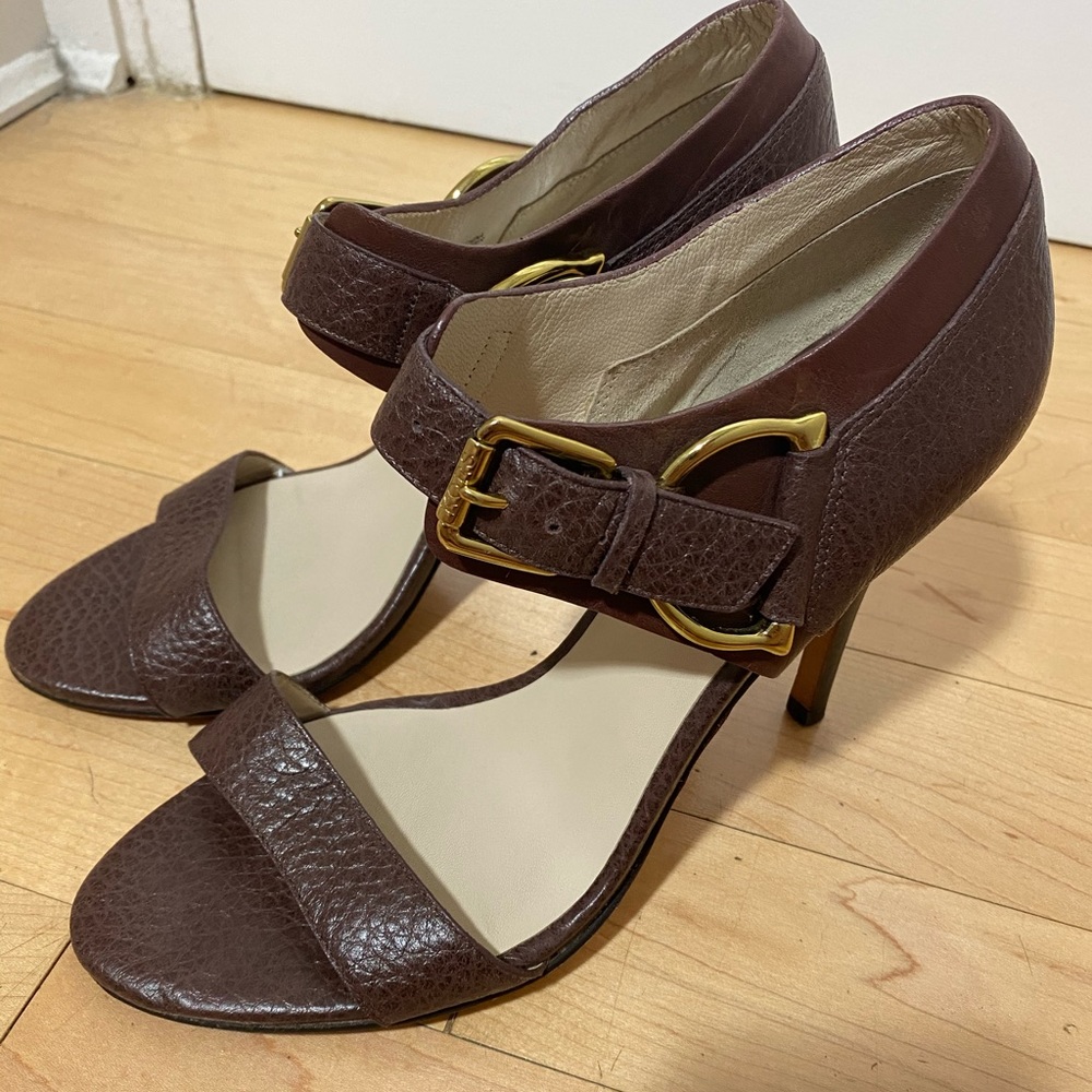 Kors Michael Kors leather heeled sandals